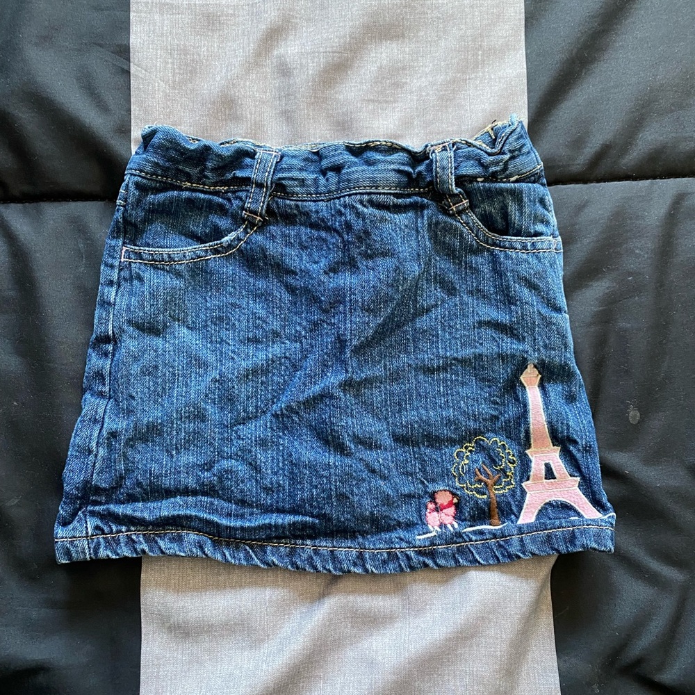 🐠2/$10🐠 Girls 👧 Gymboree Paris jean skirt